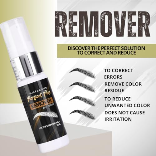 Eyebrow Henna Remover - Professional 20ml Formula