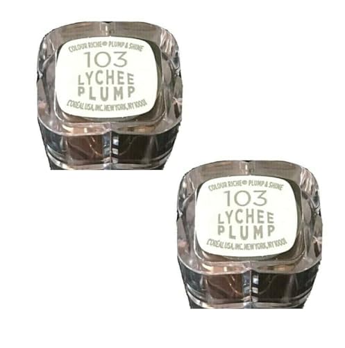 L'Oréal Colour Riche Plump & Shine Lipstick Duo - Lychee Plump 103