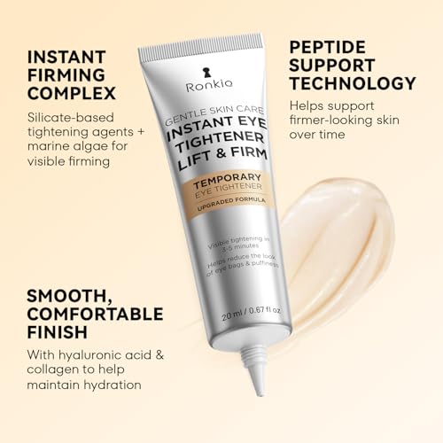 RONKIE Instant Eye Tightener Cream for Bags & Puffiness
