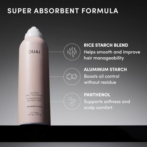 OUAI Super Travel Size Dry Shampoo 2 oz