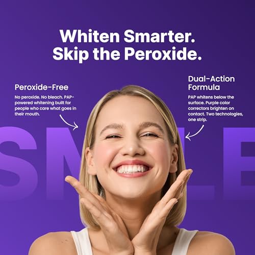 DrDent Purple Teeth Whitening Strips 21 Treatments
