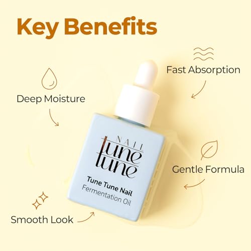 TuneTune Fermented Korean Cuticle Oil (8ml) - Hydrating Daily Nail Care