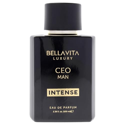Bella Vita Luxury CEO Intense Men’s Eau de Parfum 100ml - Long Lasting Aromatic Fragrance