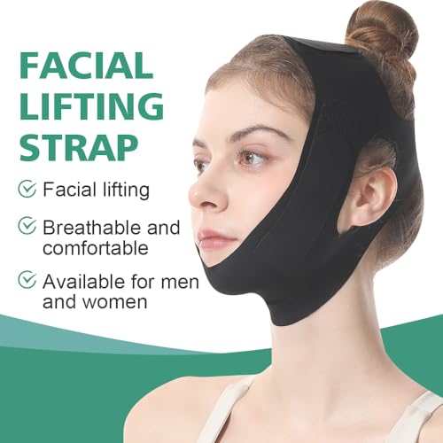V-Line Lifting Chin Strap for Sleeping - Jawline Shaper Mask
