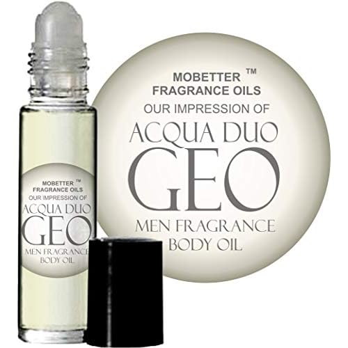 MOBETTER FRAGRANCE OILS Very Eros & Acqua Duo Geo Men Perfume Fragrance Body Oil