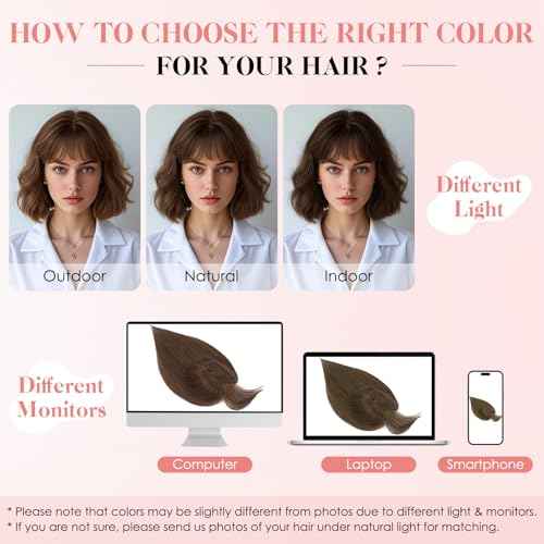 Hairro Human Hair Topper with Wispy Bangs, Clips on 360¡Æ 3D Cover Real Hairpieces Lightweight, 2.25"x6" Base for Women with High Hairline/Thinning Hair, 14 Inch Natural Black Bangs