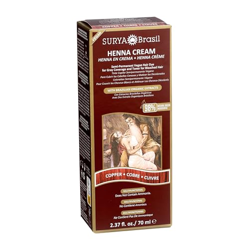 Surya Brasil Henna Cream Hair Color - Copper 70ml