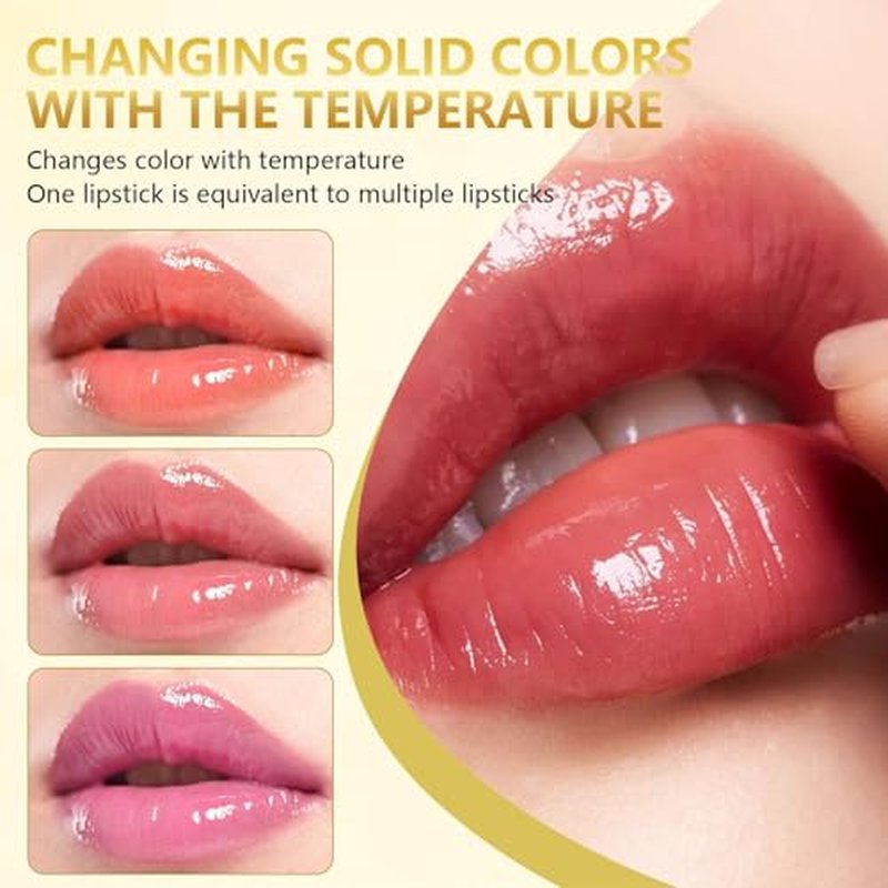 2pcs PH-Adjusting Lipstick - Color-Changing Hydrating Balm