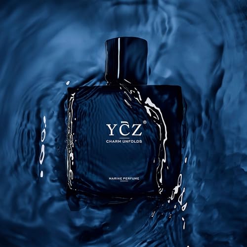 Ycz Midnight Marine Eau De Parfum for Men 100ml - Long Lasting Fresh Marine Scent