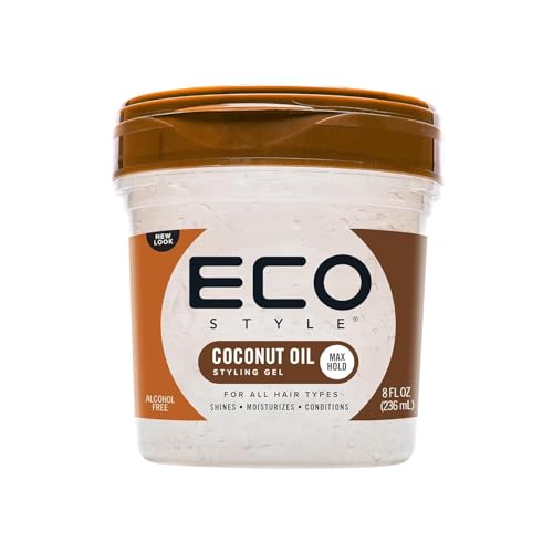 Eco Style Coconut Oil Styling Gel 8oz - Strong Hold