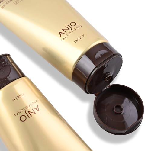 Anjo Skin Soft Snail Peeling Gel 180ML x 2 Pack - Gentle Facial Exfoliation - Korean Peeling Gel for Face & Body - Moisturizing & Soothing - with Snail Mucus for Dead Skin Removal