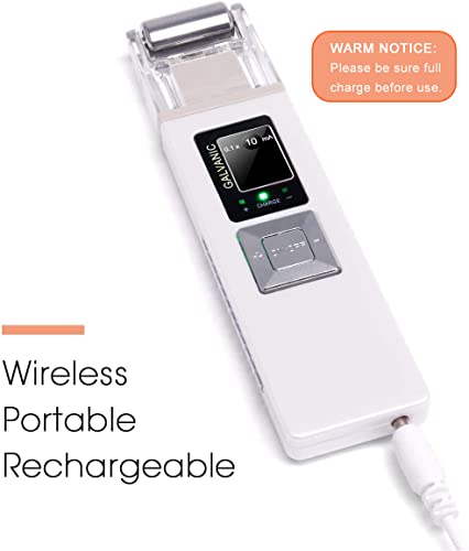 Portable Galvanic Microcurrent Face Lift Massager | Anti-Aging Skin Firming