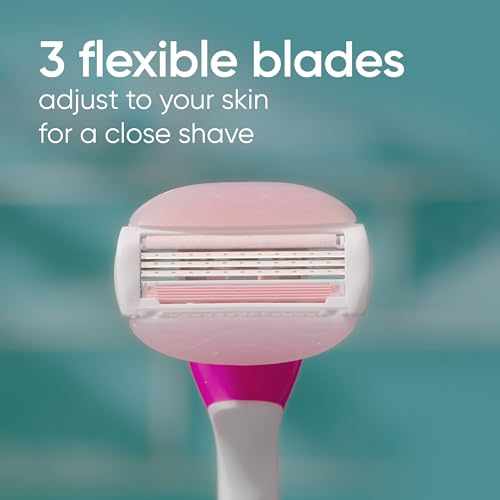 Gillette Venus ComfortGlide Disposable Razors for Women, 2 Count