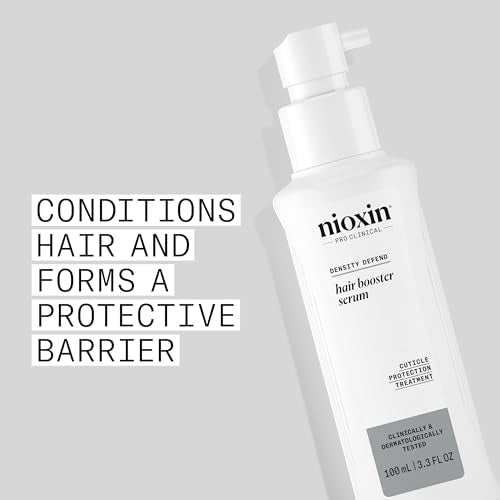 Nioxin Hair Booster Serum | Advanced Leave-In Hair Treatment| Strengthens and Conditions | 3.4 Fl oz.
