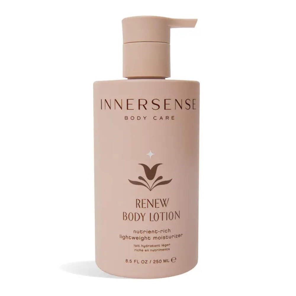 INNERSENSE Organic Beauty - Renew Body Lotion | Non-Toxic, Cruelty-Free, Nutrient-Rich Lightweight Moisturizer (8.5 fl oz | 250 ml)