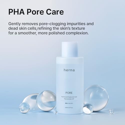 Hydrating Pore Toner with Hyaluronic Acid, Niacinamide & Botanical Oils, Gentle PHA Care for Smooth, Radiant Skin, 150 mL (5.07 fl oz)