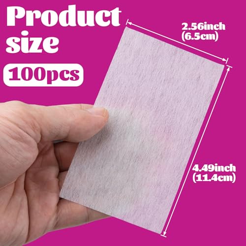 HINZIC 100pcs High-Temperature Perm Papers for Hair