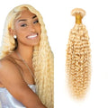 613 Kinky Curly Blonde Hair Bundle 14 Inch 100g