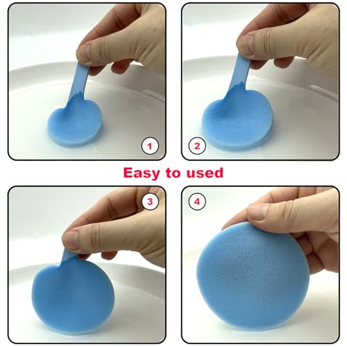 120-Pack Compressed Facial Sponges for Makeup Removal & Exfoliating