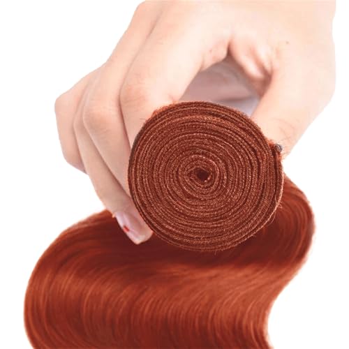 Color 350 Ginger Body Wave Human Hair Bundle 32 Inch