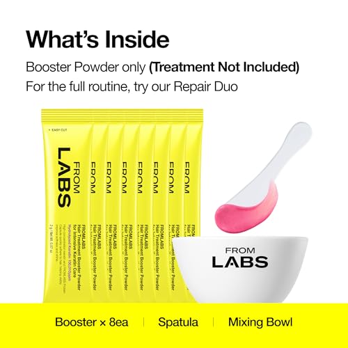 Keratin Treatment Booster Powder for Hair Repair & Deep Conditioning