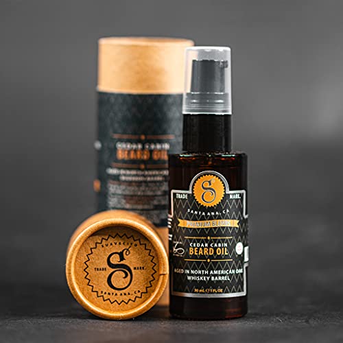 Suavecito Premium Blends Beard Oil - Leave-In Beard Conditioner For Softening Hair, Hydrating Skin, Eliminating Beard Dandruff, Healthy Beard Growth - 1 oz