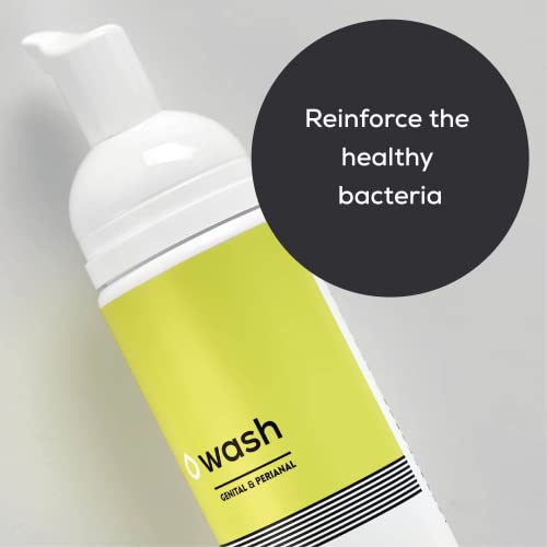 zerotaboos WASH: Fragrance-free, Unscented, Sulfate-free Intimate Foam Wash With Prebiotics. Naturally control body-odor.