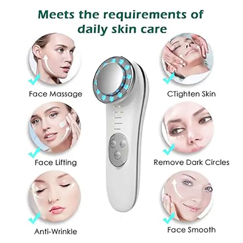 ERICAT Microcurrent Face Lifting Massager with Heating & 3 Modes
