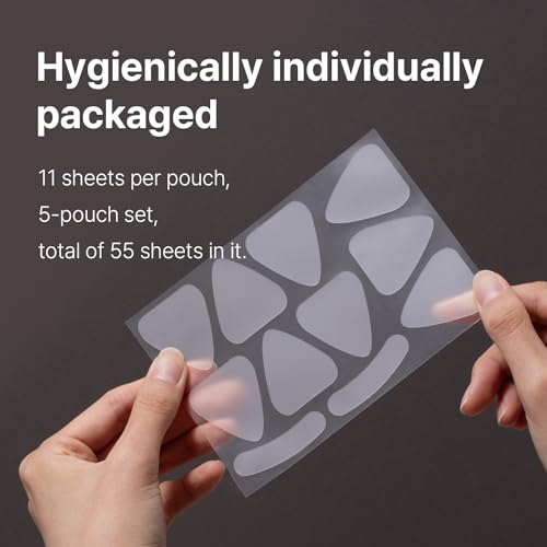 AVCA Wrinkle Repair Patches for Face - Korean Anti-Wrinkle Smoothers, 55pc