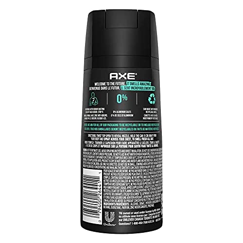 AXE Apollo Body Spray for Men, 4 oz (10-Pack)