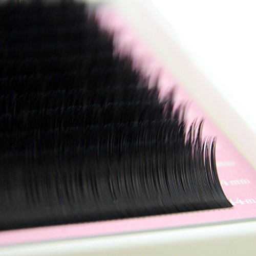 Matte Mink Flat Eyelash Extension 0.25mm C Curl 8-15mm Mix