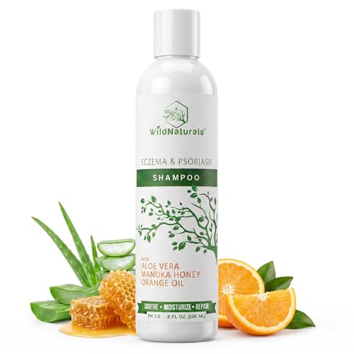 Wild Naturals Eczema & Psoriasis Shampoo for Sensitive Scalp