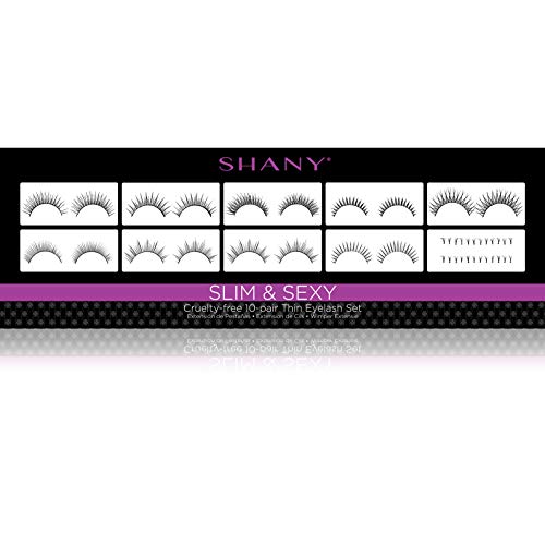 SHANY Reusable Eyelash Extension Set - 10 Styles Thin Collection
