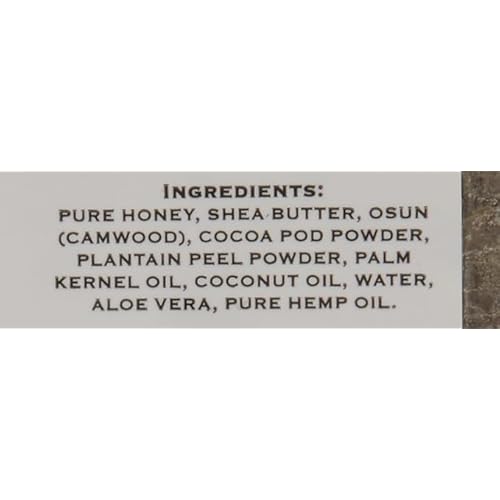 RA COSMETICS African Raw Black Soap 1lb
