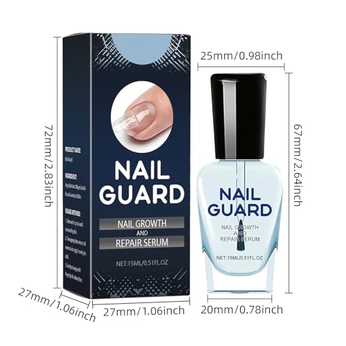 Nail Growth & Repair Serum 2-Pack - Strengthening Natural Nail Treatment