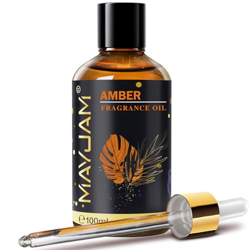 MAYJAM Amber Fragrance Oil 100ML/3.38oz for Diffusers – Amber Scent