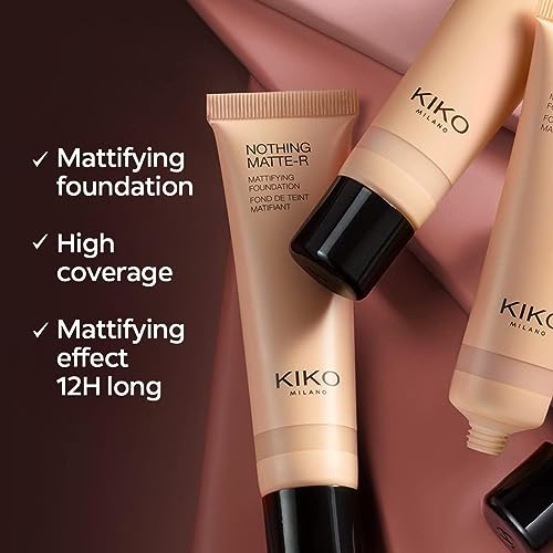 KIKO MILANO - Nothing Matte-r Mattifying Foundation 10 Perfecting and mattifying 12-hour liquid foundation