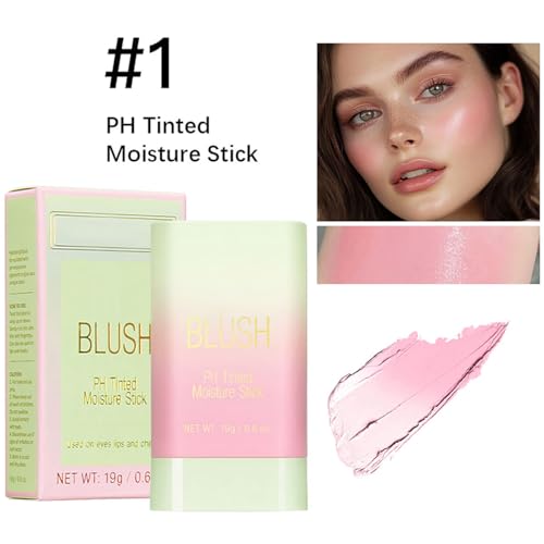 pH Color Changing 3-in-1 Blush Stick - Eyes & Lips