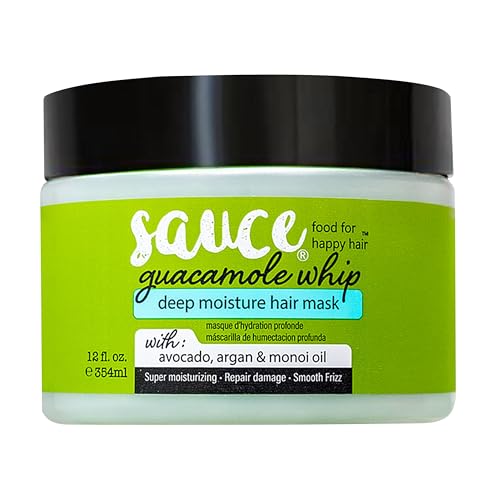 SAUCE Guacamole Whip Deep Conditioning Hair Mask 12oz