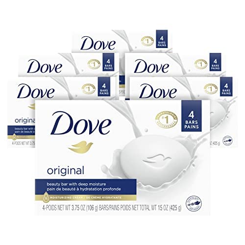 Dove Soap, Pink Beauty Bar. Moisturizing Face, Body & Hand Soap, variation