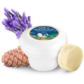 Satthwa Organic Shaving Soap Puck infused with Patchouli & Cedarwood | Create the Perfect Lather | Excellent for Silky Smooth Shaves | Hydrates and Shields, 50g (1.7oz)