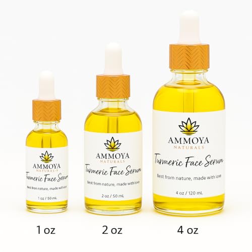 Turmeric Brightening Face Oil ? Lightweight Botanical Oil Blend for Radiant, Nourished Skin (2 Ounces)