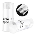 Disposable Micro Brush Applicators for Eyelash Extension Removal - 200 Pcs