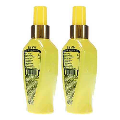 ITS A 10 by It's a 10 MIRACLE LEAVE IN PRODUCT FOR BLONDES 4 OZ (Package Of 2)