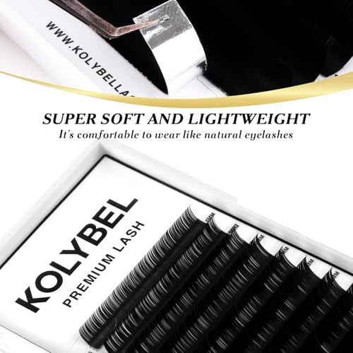 Kolybel Classic Lash Extensions 0.05 CC 13mm Premium Silk
