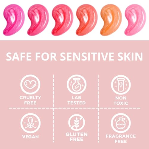 TKB Lip Gloss Base Flexagel - Clear, High Shine, Vegan