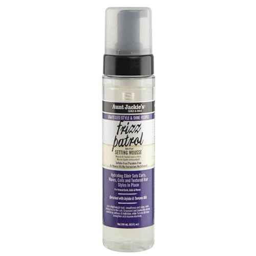 Lai'D Aunt Jackie's Grapeseed Frizz Patrol Setting Mousse 8.5 fl. oz.