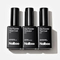 Nailboo Dip Powder Liquid Set - Base Coat, Top Coat & Activator (3 Pack)