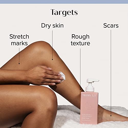 Medix 5.5 Glycolic Acid Exfoliating Body Wash + Hyaluronic Acid Hydrating Body Treatment Cream + 3% Hyaluronic Acid Hydrating Serum Set