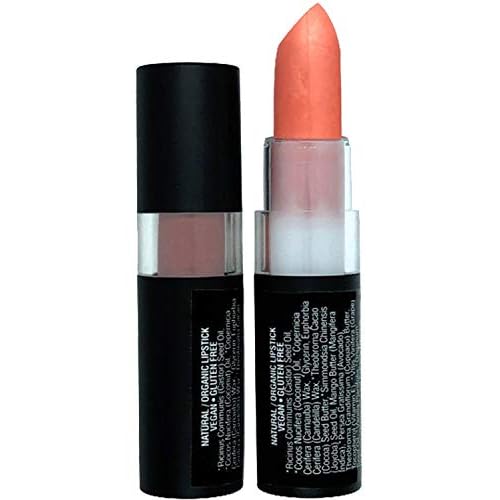 Mom's Secret Natural Lipstick, Organic, Vegan, Gluten Free, Cruelty Free, Made in the USA, 0.12 oz. (Coral Kisses)